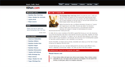 Desktop Screenshot of kihon.com